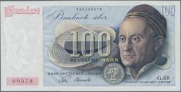 Deutschland - Bank Deutscher Länder + Bundesrepublik Deutschland: Bank Deutscher Länder 100 DM 1948 - Other & Unclassified