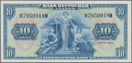 Deutschland - Bank Deutscher Länder + Bundesrepublik Deutschland: Bank Deutscher Länder 10 Und 20 DM - Other & Unclassified