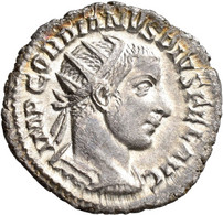 Gordianus III. (238 - 244): Lot 3 Stück; AR-Antoninian, 4,51 G, Kampmann 72.21, RIC 186 / AR-Antonin - The Military Crisis (235 AD To 284 AD)