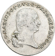 Bayern: Maximilian I. (IV.) Joseph 1799-1806-1825: Taler 1801 (Konventionstaler). 27,94 G. AKS 4, Da - Other & Unclassified