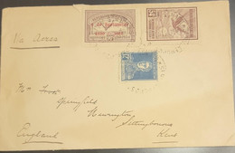 A) 1931, ARGENTINA, SAN MARTIN, SENT TO ENGLAND, AIRMAIL, MULTIPLE STAMPS, XF - Neufs