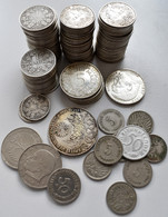Umlaufmünzen 1 Pf. - 1 Mark: Lot Mit 91 X 1 Mark (J. 9 U. 17), Diverse Jahrgänge Und Erhaltungen, Da - Taler & Doppeltaler