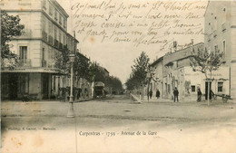 Carpentras * Avenue De La Gare * Bureau De L'octroi * Café - Carpentras