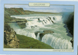 Gullfoss; The Golden Waterfall - Circulated. (10x15!) - Islanda