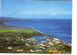 La Réunion Vue Du Port Et La Baie De Saint Paul ( Très Belle Déclaration D'amour Au Dos - Saint Paul