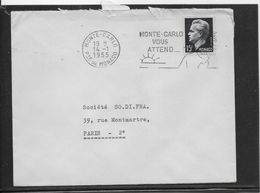 Monaco - Lettre - TB - Poststempel