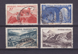 TIMBRE FRANCE N° 841A/842/842A/843 OBLITERE - Usati