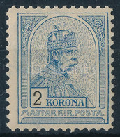 ** 1904 Turul 2K 11 1/2 Fogazással, Luxus állapotban R! (900.000) - Other & Unclassified