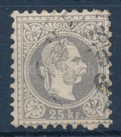 O 1867 25kr Vízjeles Bélyeg "PE(ST)" - Other & Unclassified