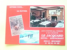 V11-67-dep88-vosges -moussey--le Jacquard Hotel Restaurant - Moussey