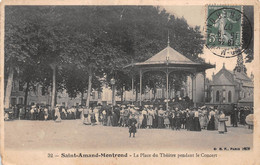 SAINT AMAND MONTROND      PLACE DU THEATRE PENDANT LE CONCERT - Saint-Amand-Montrond