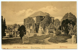 ISLE OF BUTE : ROTHESAY - OLD PARISH CHURCH - Bute