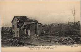 CPA Guerre COMBLES Restes (25376) - Combles