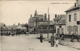 CPA BEAUVAL La Place (25524) - Beauval