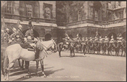 Changing Guard, The Horse Guards, London, C.1905 - CF Castle Postcard - Whitehall