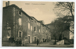 30 BARJAC Enfants Esplanade Quartier Le Chateau  1910  D10 2021 - Autres Communes