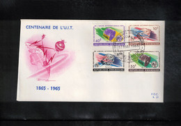 Runda / Rwanda 1965 UIT / ITU - Space / Raumfahrt Satellites FDC - Oceanië