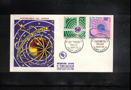 Tchad 1963 Space / Raumfahrt Space Telecommunications FDC - Africa