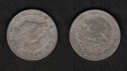 MEXICO   50 CENTAVOS 1970 (KM # 452) #6459 - Mexico