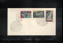 Vietnam 1962 Space / Raumfahrt Russian Exploration Of Space Imperforated Set  FDC - Asie