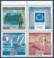 ** 2004 Nyári Olimpia, Athén Négyestömb, Summer Olympics, Athens Block Of 4 Mi 3369-3372 - Other & Unclassified