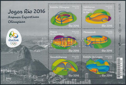 ** 2016 Rio De Janeiro Olimpia Blokk, Rio De Janeiro Olympics Block Mi 181 - Otros & Sin Clasificación