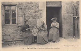 07  LA LOUVESC - Ouvrières Fabricant Des Chapelets - La Louvesc