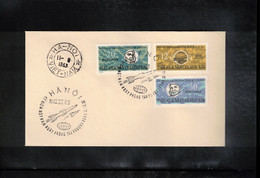 Vietnam 1963 Space / Raumfahrt Russian Exploration Of Space Perforated Set  FDC - Asien