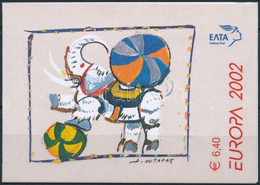 ** 2002 Europa CEPT Bélyegfüzet, Europa CEPT Stamp-booklet Mi MH 24 - Otros & Sin Clasificación