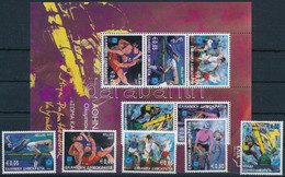 ** 2003 Nyári Olimpia, Athén Sor + Blokk, Summer Olympics, Athens Set + Block Mi 2184-2188 + Mi 24 - Other & Unclassified