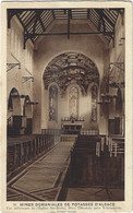 68   Wittenheim    -   Mines Domaniales  D'alsace  -    Vue Interieure De L'eglise  Ste Barbe , Mune  Theodore - Wittenheim