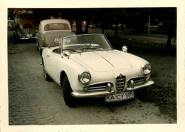 Automobile Ancienne De Marque ALFA ROMEO Alfa Roméo * Modèle Sport Coupé Cabriolet Type ? * Photo Ancienne - Voitures De Tourisme