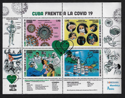 CUBA 2021. CUBA FRENTE AL COVID. MNH - Neufs