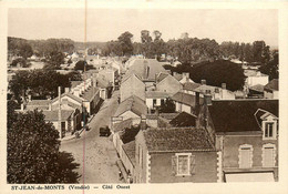 St Jean De Monts * Rue Et Vue Côté Ouest - Saint Jean De Monts