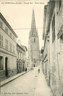 Niort * La Grande Rue * Vue Sur église Notre Dame - Niort