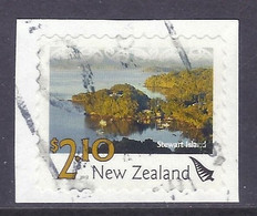 New Zealand 2012 - Definitives, Scenic Views, Landscapes, Scenery, Stewart Island, Coastal View - Used - Usados