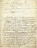 1799 REVOLUTION  Bois Flottés Yonne Coulanges  APPROVISIONNEMENT DE PARIS LETTRE à Bodin Agent Général Des Bois Flottés - ... - 1799