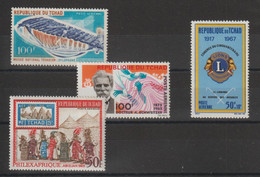 Tchad 1965-69 Divers PA 26,28,36 Et 52, 4 Val ** MNH - Tchad (1960-...)