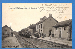 72 - Sarthe -   Loue - Gare Du Chemin De Fer  (N6900) - Loue