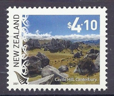 New Zealand 2021 - Definitives, Castle Hill, Canterbury, Scenic Views, Scenery, Mountains, Rocks, Landscapes - MNH - Nuevos