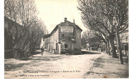 ENTRAIGUES .... AVENUE D AVIGNON ET ENTREE DE LA VILLE - Entraigue Sur Sorgue