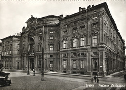 TORINO - PALAZZO CARIGNANO, ANIMATA - AUTO D'EPOCA CAR VOITURE - NV - Palazzo Carignano