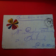 LETTRE MILITAIRE MOULINS GARE 36 E ARTILLERIE POUR LE PUY DE DOME - Timbres De Franchise Militaire