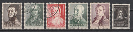 Pays-Bas 1941 : Timbres Yvert & Tellier N° 382 - 383 - 384 - 385 - 386 Et 387 Oblitérés. - Usati