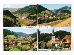 Trubschachen I. Emmental, 4 Ansichten, Mehrbild-AK, Ungelaufen, Ca. 1970 - Trub