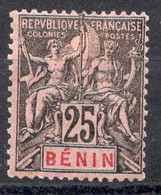 BENIN Timbre Poste N°40* TB Neuf Charnière Cote 20€ - Neufs