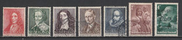 Pays-Bas 1947 : Timbres Yvert & Tellier N° 478 - 479 - 480 - 481 - 482 - 483 - 484 - 485 - 486 Et 487 Oblitérés. - Usati