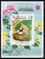 Ras Al Khaima - Block 95 Gestempelt /  Used (I1097) - 1970 – Osaka (Japan)