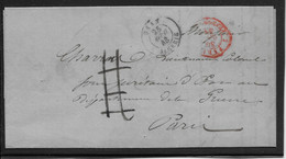 Algérie Marque Postale - Cachet Oran 1848 - Sonstige & Ohne Zuordnung