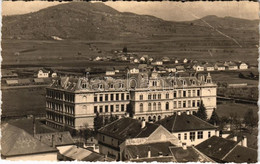 * T1/T2 Beszterce, Bistritz, Bistrita; Evangélikus Gimnázium / School. Photo + "1940 Beszterce Visszatért" So. Stpl - Zonder Classificatie